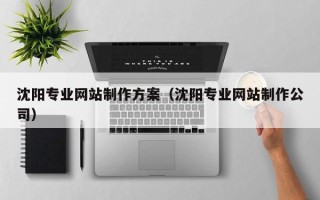 营口沈阳专业网站制作方案（沈阳专业网站制作公司）